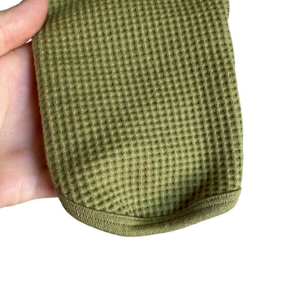 Gymshark Sz S Pause Seamless Leggings Griffin Green Waffle Knit Stretchy Firm - Picture 14 of 16